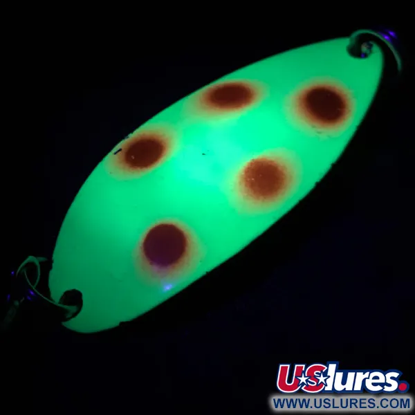 Acme Little Cleo UV Lepel, Geel/Rood, 18g, UV-actief, #4910