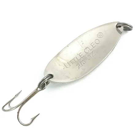 Acme Little Cleo Glow Lepel, Wit/Groen/Nikkel, 19g, Glow, #4911