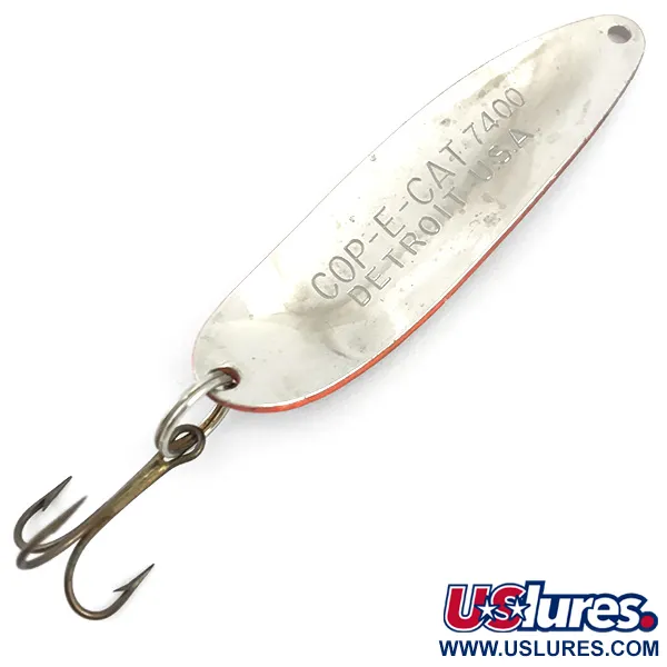 Eppinger Dardevle Cop-E-Cat 7400 Lepel, Rood/Zwart/Nikkel, 14g, #4917