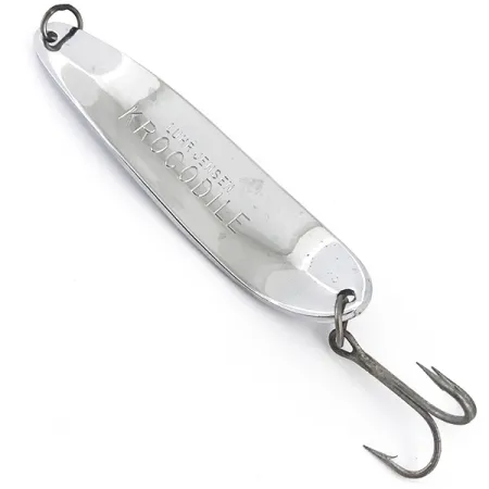 Luhr Jensen Krocodile Lepel, Nikkel, 94g, Verre worp, #4936