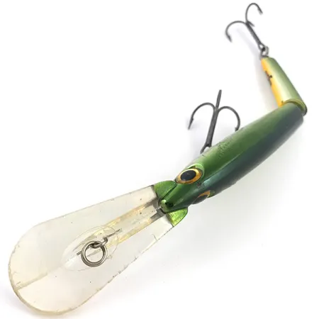 Storm Deep Jointed Minnow Stick 14 Plug, Groen, 25g, Gedeeld, #4942