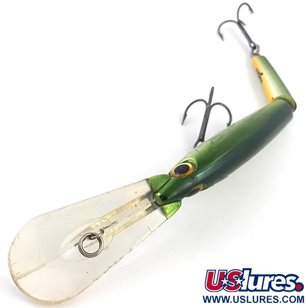 Storm Deep Jointed Minnow Stick 14 Plug, Groen, 25g, Gedeeld, #4942