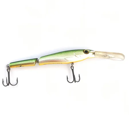 Storm Deep Jointed Minnow Stick 14 Plug, Groen, 25g, Gedeeld, #4942