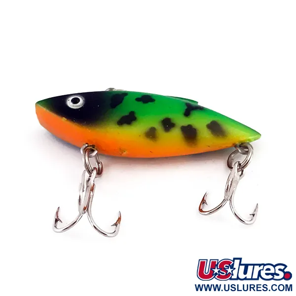 Bill Lewis Tiny-Trap Lipless Crankbait, Fire Tiger, 5.5g, Zinkend, #4952
