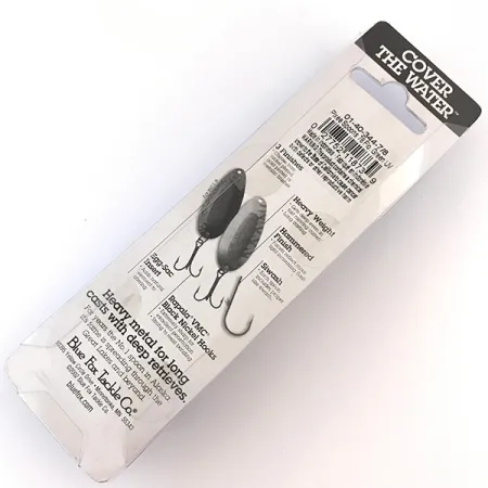 Blue Fox Pixee UV Lepel, Gehamerd Nikkel/Groen, 24g, UV Bright, #4954