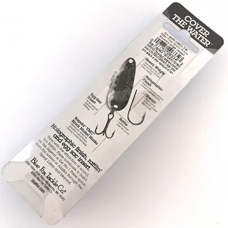 Blue Fox Rattlin Pixe Lepel, Blauw Metallic/Rood, 24g, Ratel, #4955