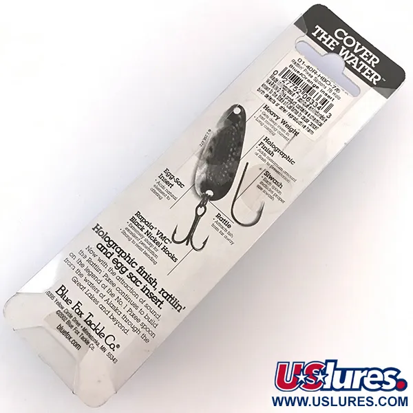 Blue Fox Rattlin Pixe Lepel, Blauw Metallic/Rood, 24g, Ratel, #4955