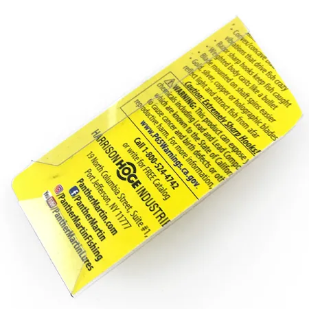 Panther Martin 4 Spinner, Goud / Rood, 4g, In-Line, #5008