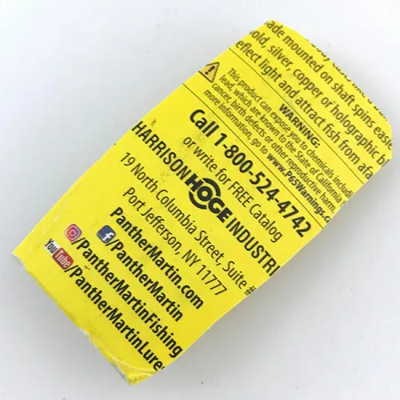 Panther Martin 4 UV Spinner, Regenboogforel, 4g, UV-afwerking, #4996