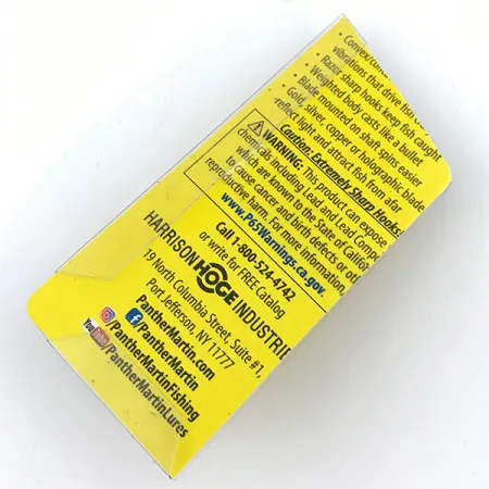 Panther Martin 6 Spinner, Fire Tiger, 6g, In-line blad, #5009