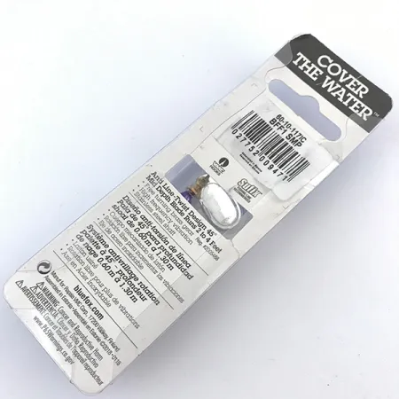 Blue Fox Super Vibrax 1 Spinner, Zilver, 4g, Bel-lichaam, #5003