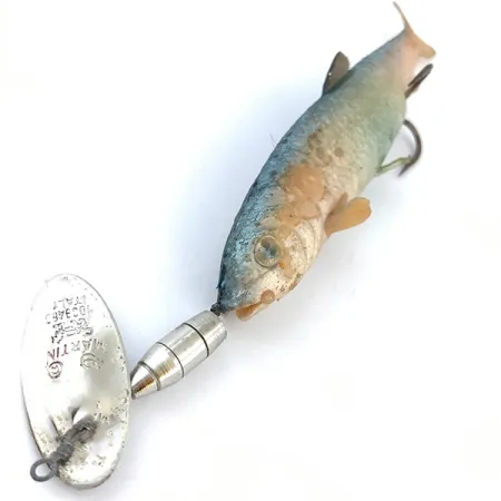 Panther Martin 9 Double Trouble Spinner, Zilver, 21g, Dubbele Haak, #5013