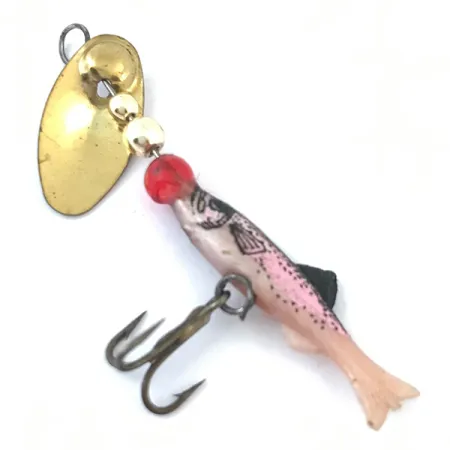 Renosky Sonic Swing Minnow Spinner, Goud, 2g, Softbody, #5034
