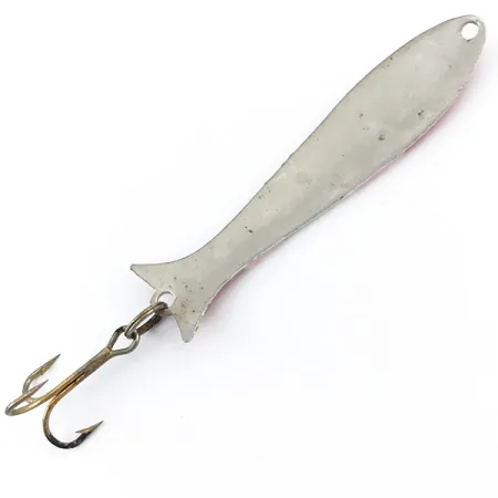 Atlantic Lures Northern Wobbler Lepel, Rood/Wit/Nikkel, 5g, #5042