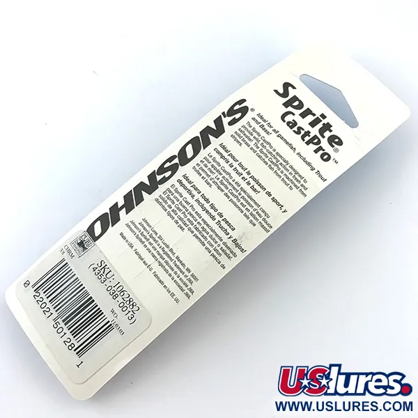 Johnson Sprite Cast Pro Lepel, Nikkel, 10,5g, Messing, #5793