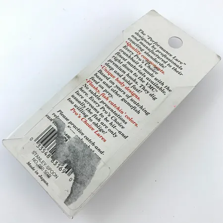 Stanley Jigs Stanley Spoon Lepel, Regenboog Goud, 7g, #5049