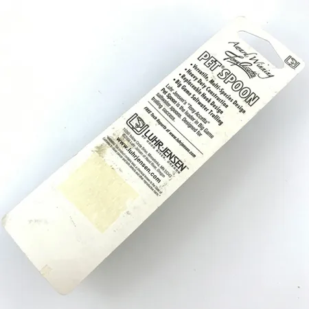 Luhr Jensen Tony Accetta Pet Spoon 14, Nikkel, 7g, Wierbestendig, #5050