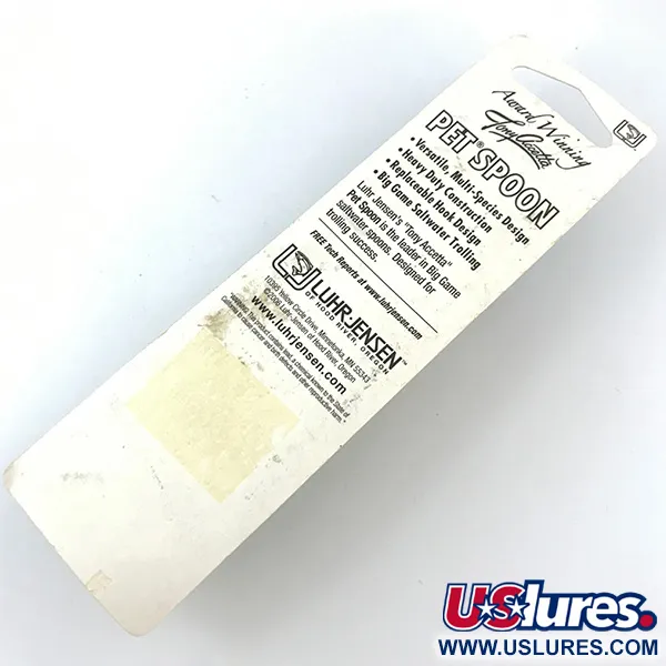 Luhr Jensen Tony Accetta Pet Spoon 14, Nikkel, 7g, Wierbestendig, #5050