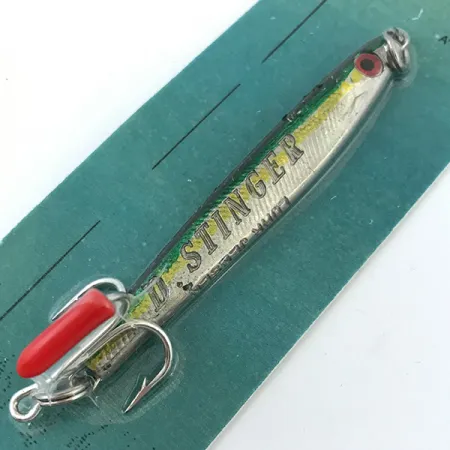 Luhr Jensen Deep Stinger Jig, Zilver / Groen, 21g, #5052