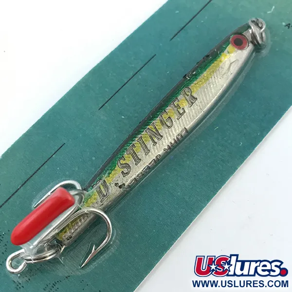 Luhr Jensen Deep Stinger Jig, Zilver / Groen, 21g, #5052