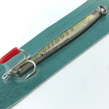 Luhr Jensen Deep Stinger Jig, Zilver / Groen, 21g, #5052