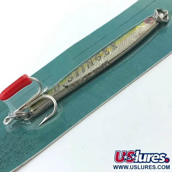 Luhr Jensen Deep Stinger Jig, Zilver / Groen, 21g, #5052
