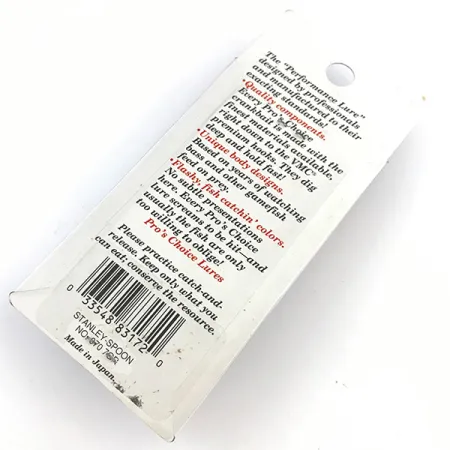 Stanley Jigs Stanley Spoon Lepel, Goud, 7g, VMC Haak, #5112