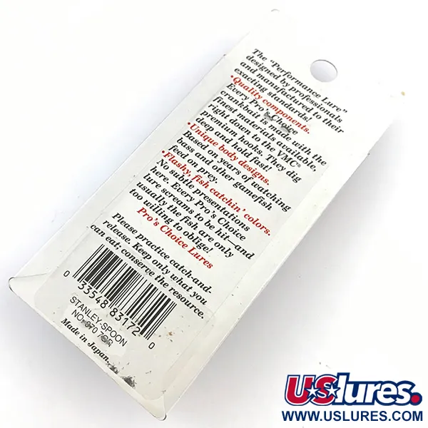 Stanley Jigs Stanley Spoon Lepel, Goud, 7g, VMC Haak, #5112