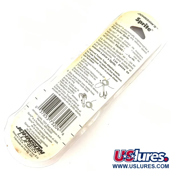 Johnson Sprite Lepel, Nikkel, 1/2oz, Wobble Action, #5065