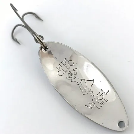 Seneca Little Cleo (Hula Girl) Lepel, Wit/Blauw/Nikkel, 18g, #5073