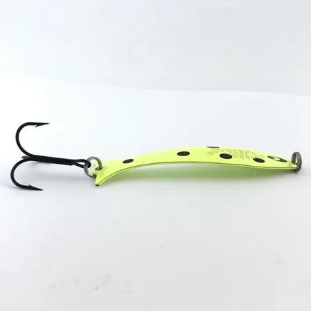 Williams Mooselook wobbler Lepel, Fluorescent Yellow / Black, 8g, #5086