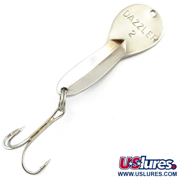 Acme Dazzler #2 Lepel, Nikkel, 7g, Vintage, #5088
