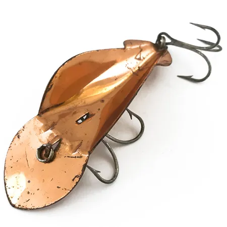 Buck Perry Spoonplug Lepel, Koper, 14g, Vintage, #5094