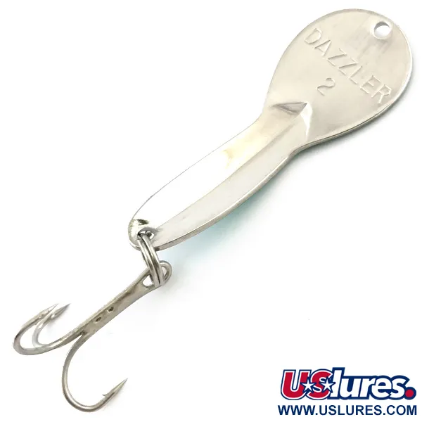 Acme Dazzler #2 Lepel, Nikkel / Groen, 7g, Snoekaas, #5096