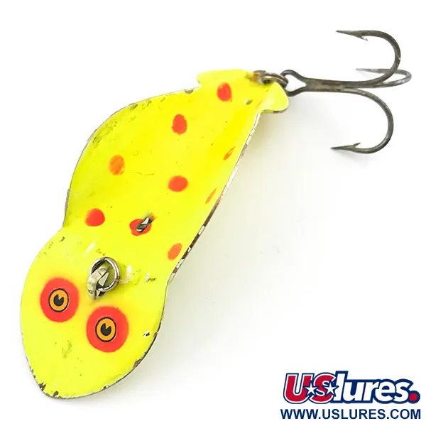 Buck Perry Spoonplug UV Lepel, Yellow / Red, 14g, UV-actief, #5100