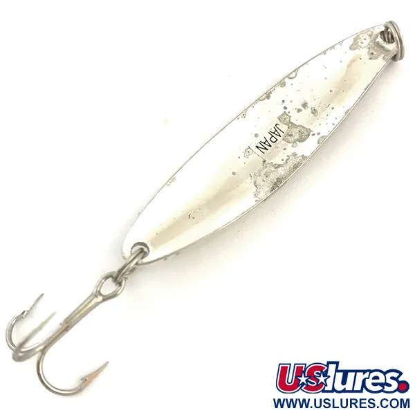 Stanley Jigs Lepel, Verzilverd/Regenboog/Rood, 6g, Hologram, #5121