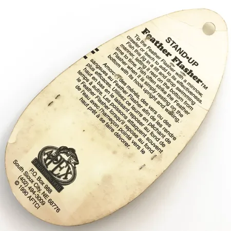 Apex Feather Flasher Jig, Chartreuse, 7g, Stand-up-kop, #5134