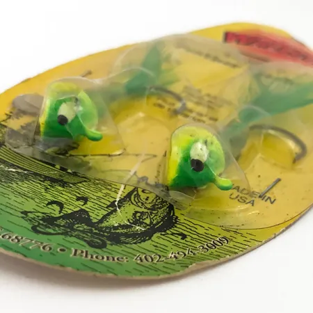 Apex Feather Flasher Jig, Chartreuse, 7g, Stand-up-kop, #5134