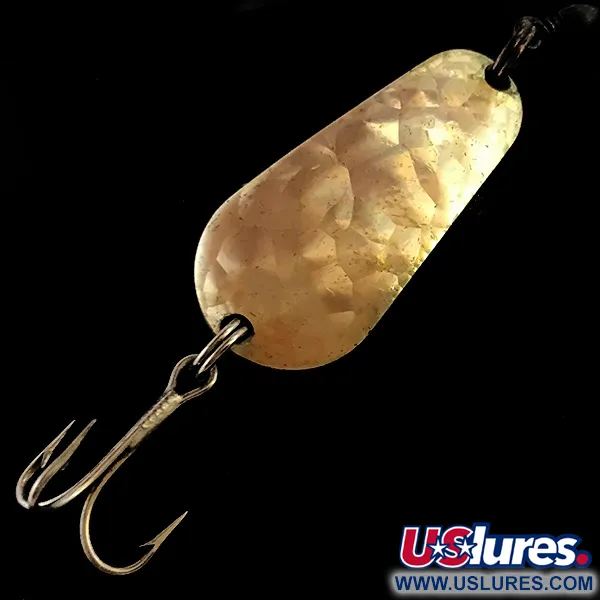 Acme Wob-L-Rite Crystal Lepel, Crystal, 7g, gehamerde textuur, #5146