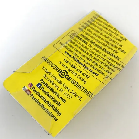 Panther Martin 4 Spinner, Goud / Rood, 4g, In-line blad, #5170