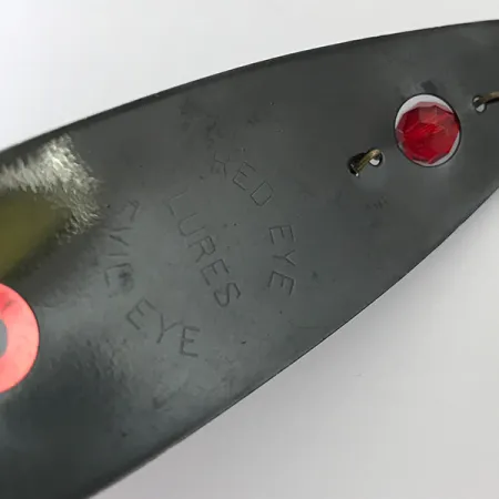 Eppinger Red Eye Evil Eye Lepel, Zwart/Rood, 9g, Glazen Kraal, #5180