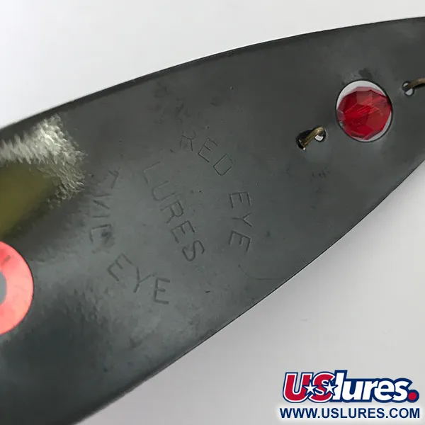 Eppinger Red Eye Evil Eye Lepel, Zwart/Rood, 9g, Glazen Kraal, #5180