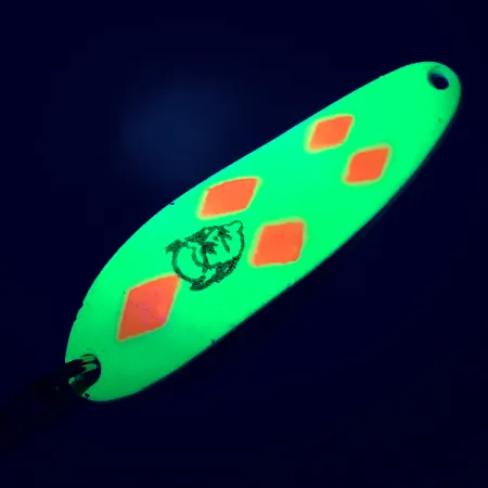 Dardevle Cop-E-Cat 7300 UV Lepel, Geel/Nikkel, 10g, UV, #5183