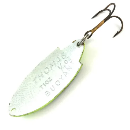 Thomas Buoyant UV Lepel, Chartreuse/Wit UV, 7g, UV Glow, #5186