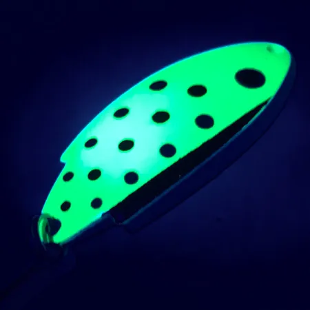 Thomas Buoyant UV Lepel, Chartreuse/Wit UV, 7g, UV Glow, #5186