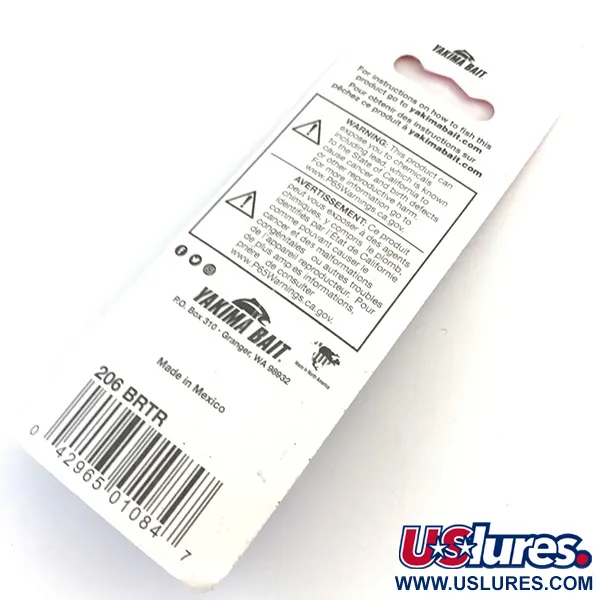 Worden’s Original Rooster Tail Spinner, Gold, 1,7g, Veerstaart #12043