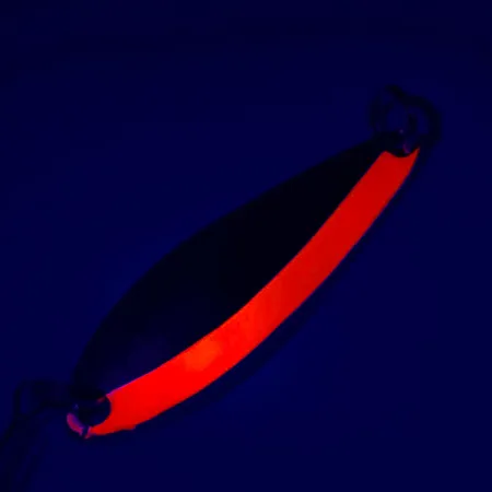 Acme Fiord Spoon UV Lepel, Nikkel/Rood, 7g, UV-reactief, #5219