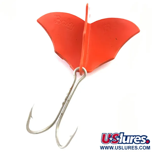 Harrison Industries Baby Bat Topwater kunstaas, Oranje, 14g, #5223
