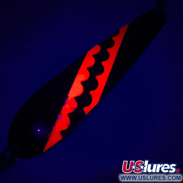 Northern King 28 UV Lepel, Black/Red/Gold, 14g, UV-reactief, #5225