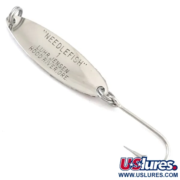 Luhr Jensen Needlefish 1 Lepel, Brown/Nickel, 2g, Honingraat, #5230